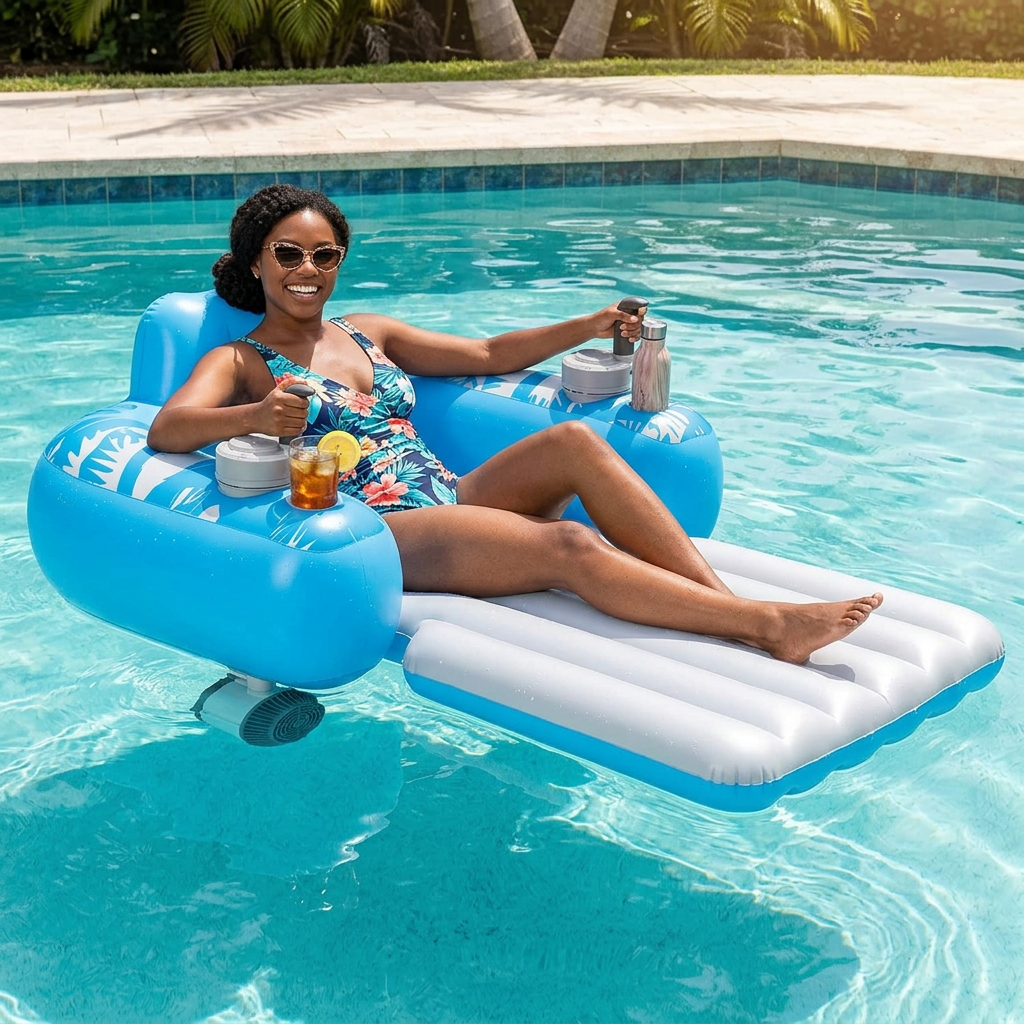 Blue Current Motorised Pool Float